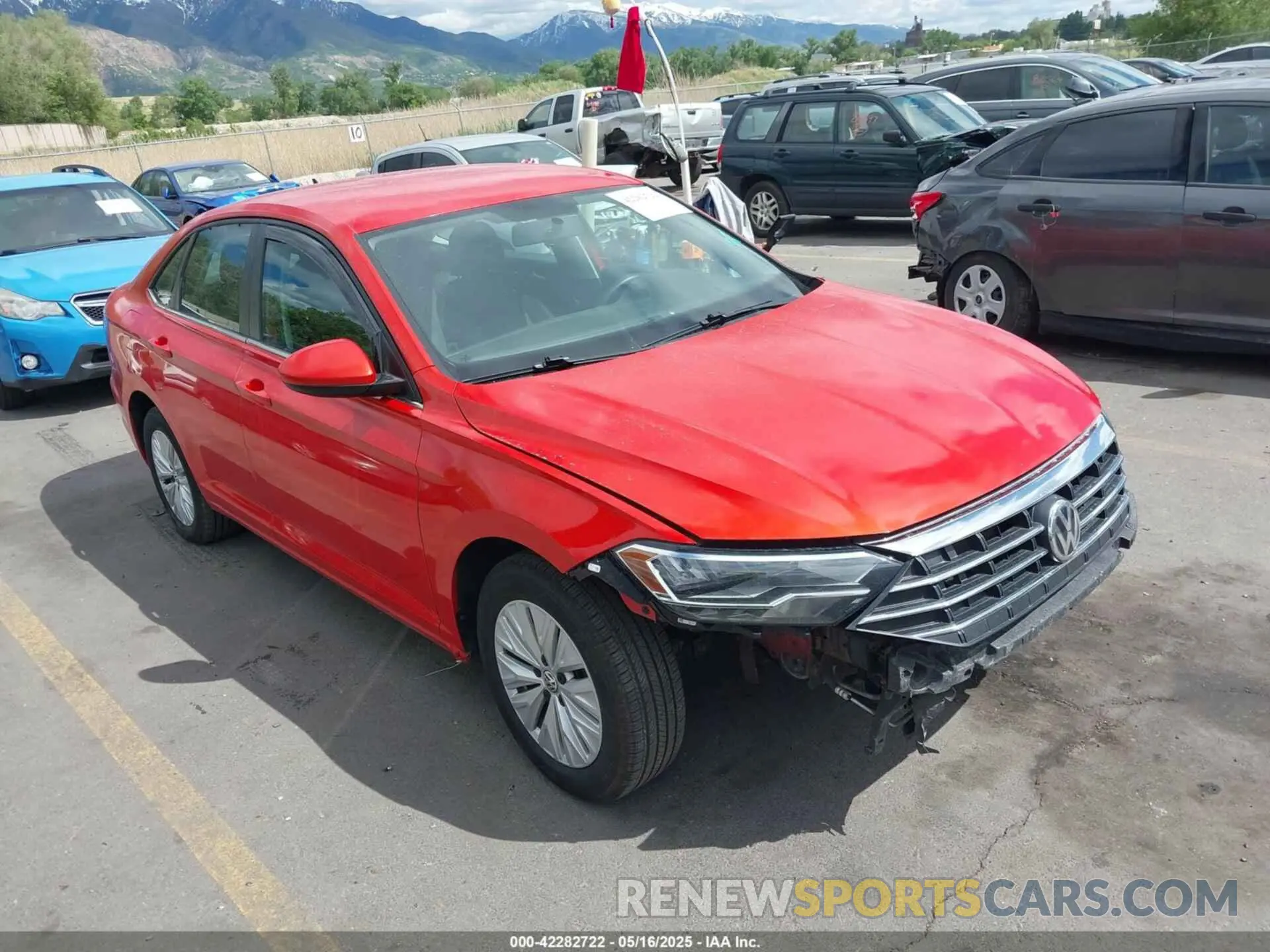 1 Photograph of a damaged car 3VWN57BUXKM079982 VOLKSWAGEN JETTA 2019