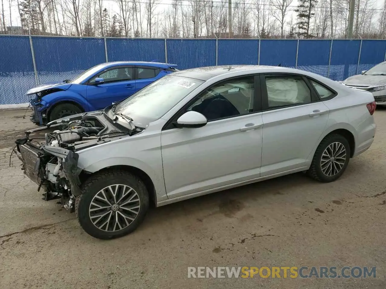 1 Photograph of a damaged car 3VWW57BU1KM130533 VOLKSWAGEN JETTA 2019