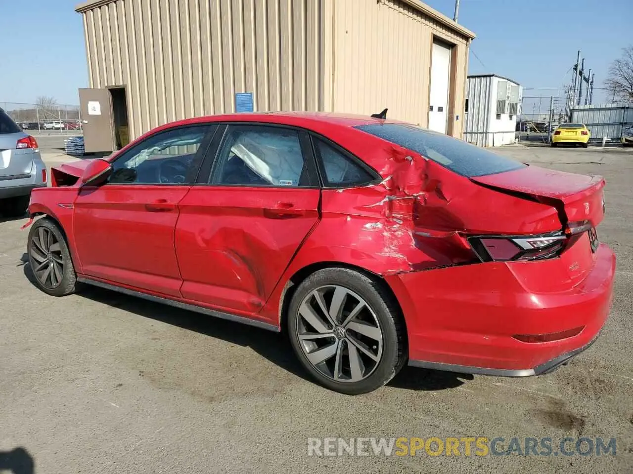2 Photograph of a damaged car 3VW5T7BU0LM036422 VOLKSWAGEN JETTA 2020