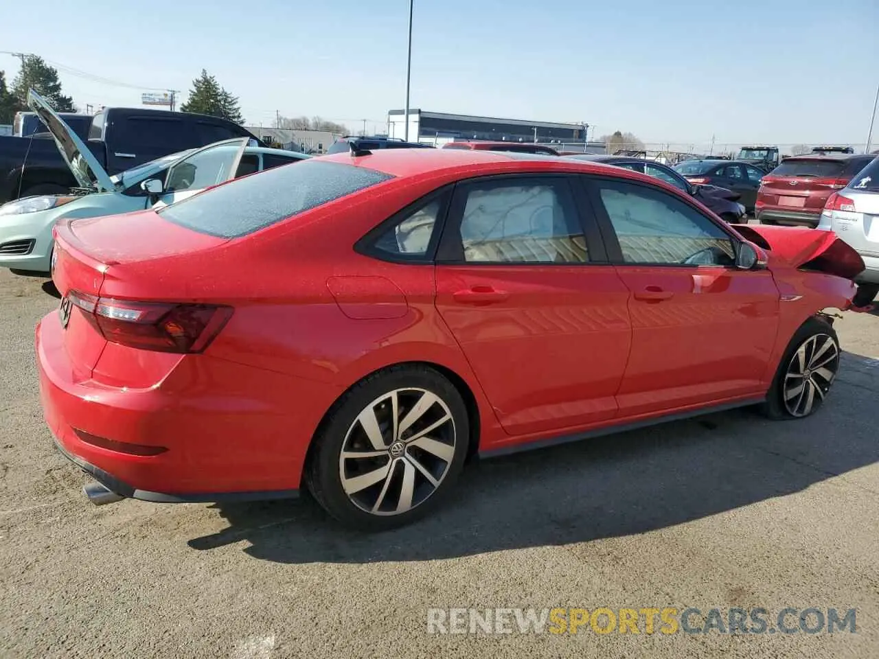 3 Photograph of a damaged car 3VW5T7BU0LM036422 VOLKSWAGEN JETTA 2020