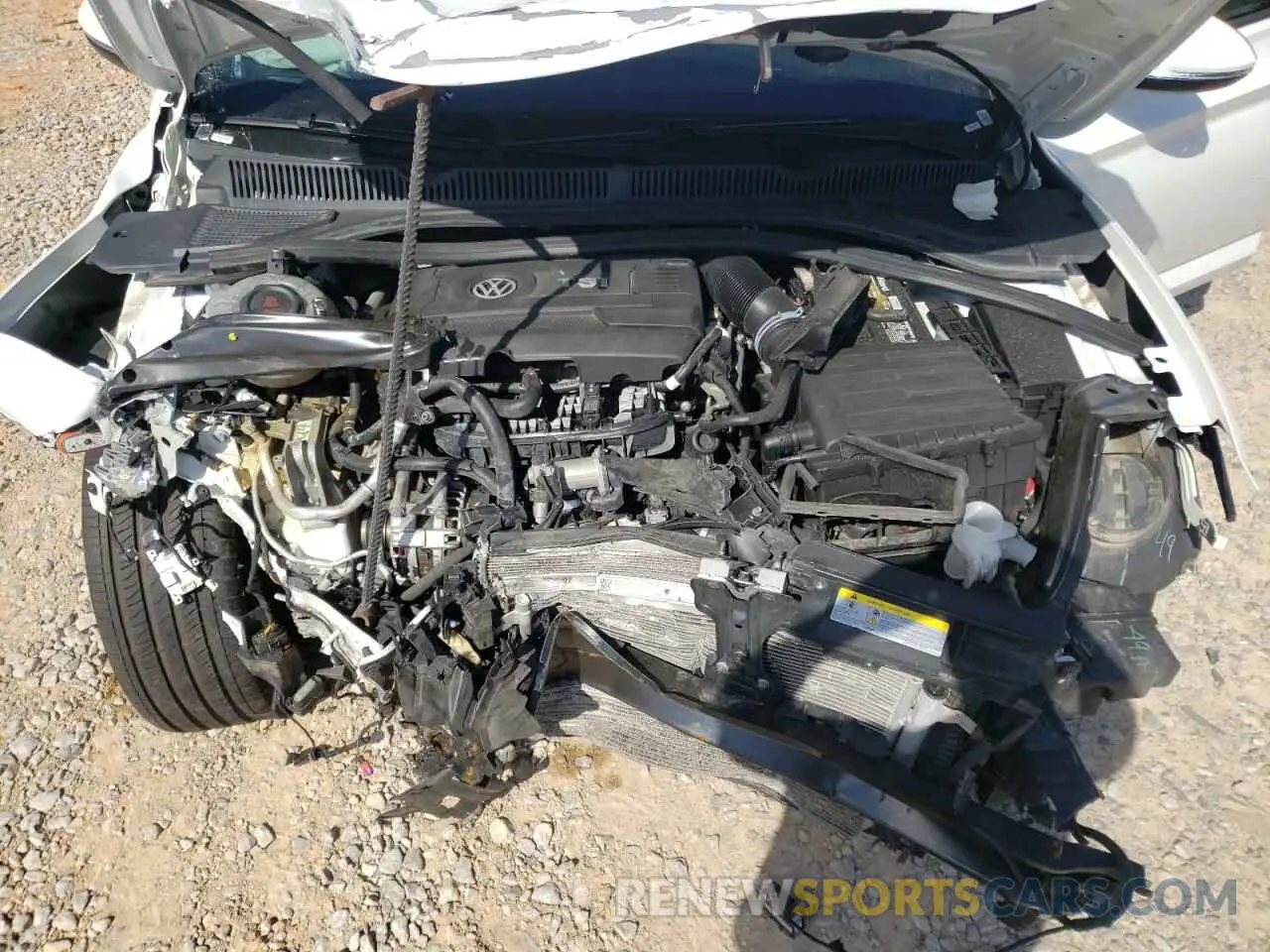 13 Photograph of a damaged car 3VW6T7BU1LM105221 VOLKSWAGEN JETTA 2020