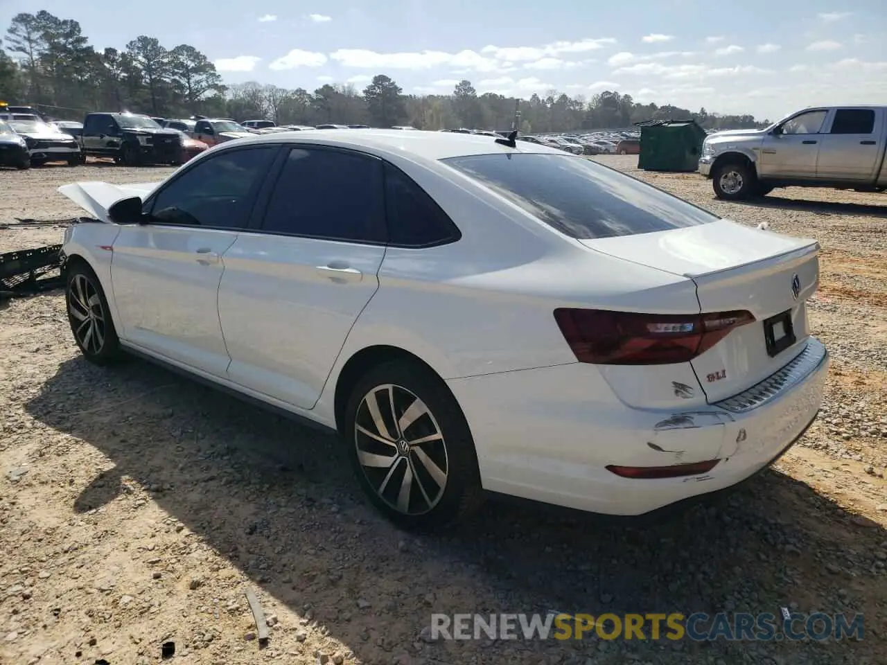 2 Photograph of a damaged car 3VW6T7BU1LM105221 VOLKSWAGEN JETTA 2020