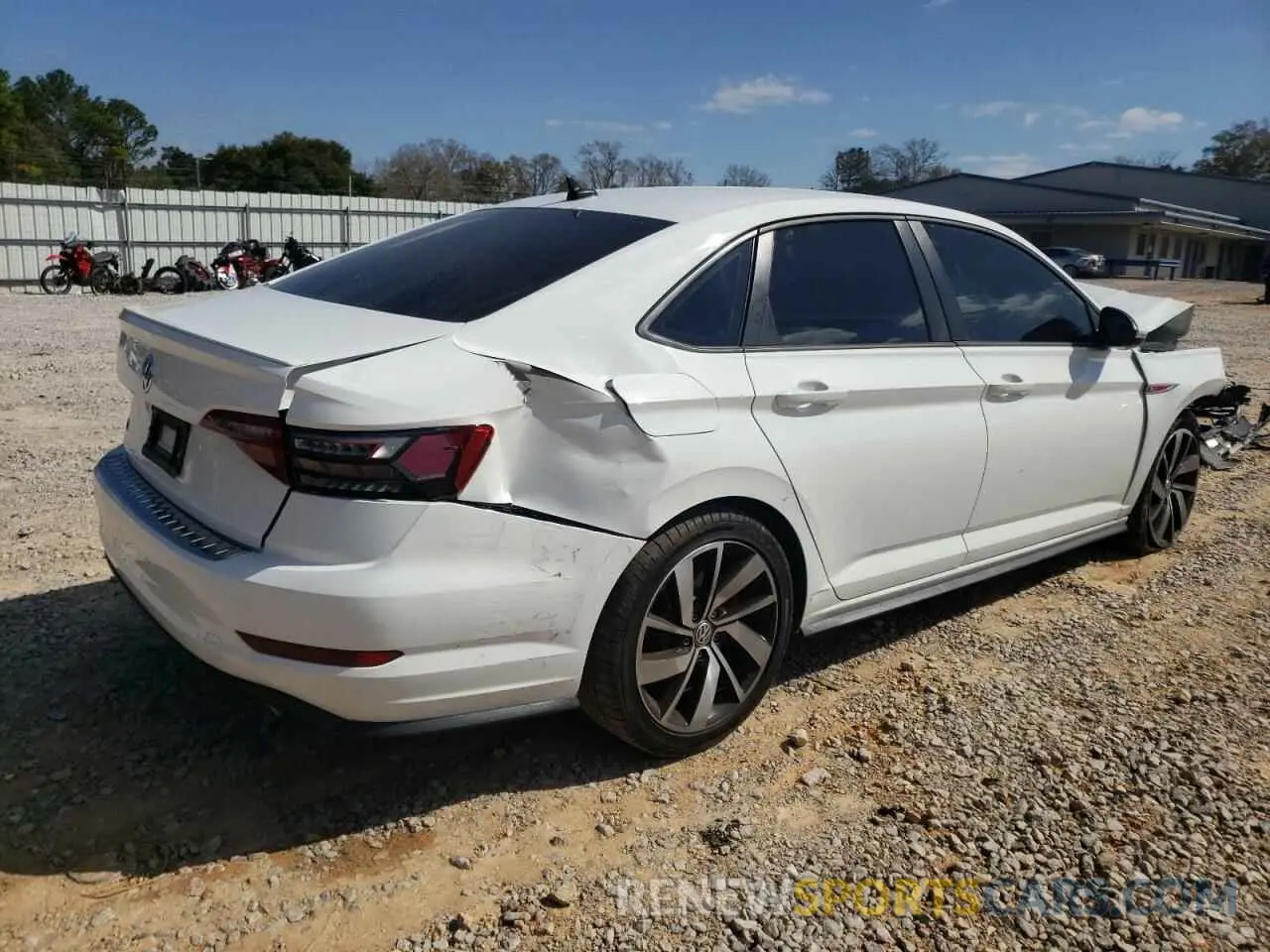 3 Photograph of a damaged car 3VW6T7BU1LM105221 VOLKSWAGEN JETTA 2020