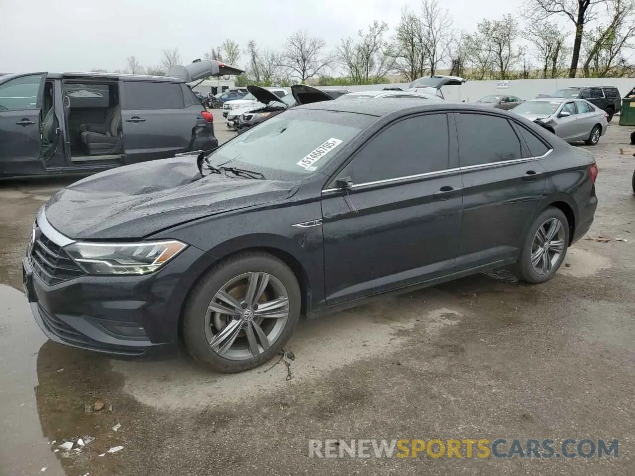 1 Photograph of a damaged car 3VWC57BU0LM083452 VOLKSWAGEN JETTA 2020