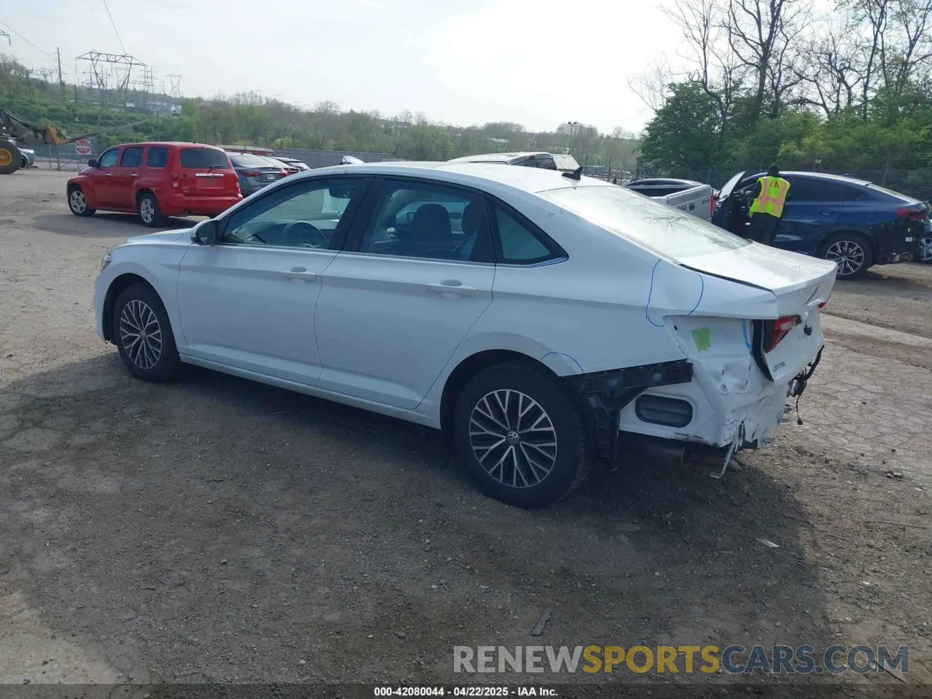 3 Photograph of a damaged car 3VWC57BU1LM083413 VOLKSWAGEN JETTA 2020