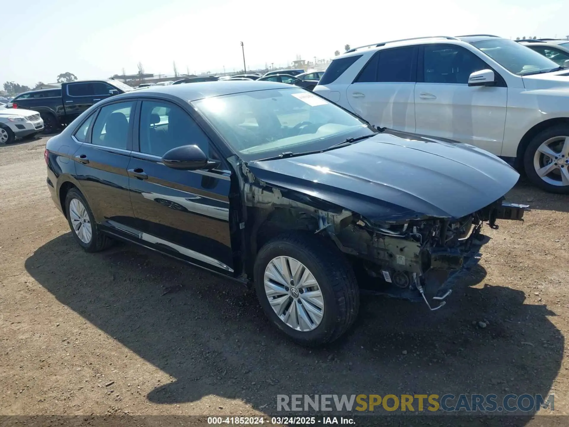 1 Photograph of a damaged car 3VWC57BU1LM083539 VOLKSWAGEN JETTA 2020