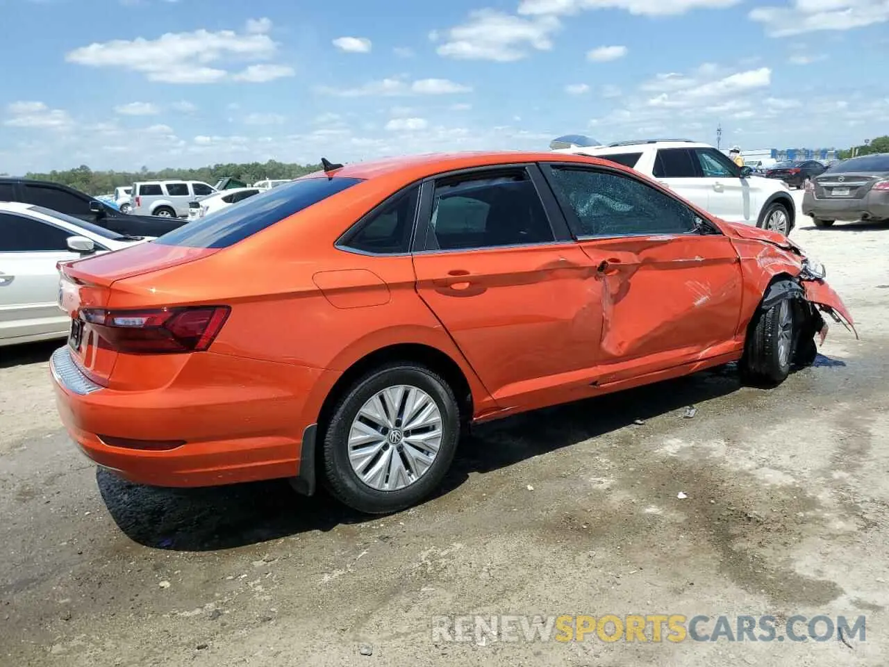 3 Photograph of a damaged car 3VWC57BU1LM091804 VOLKSWAGEN JETTA 2020