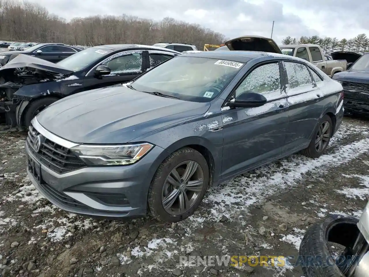 1 Photograph of a damaged car 3VWC57BU2LM104477 VOLKSWAGEN JETTA 2020