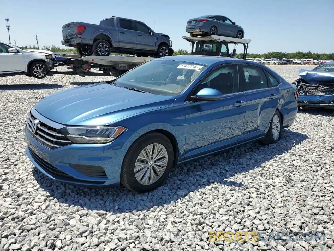 1 Photograph of a damaged car 3VWC57BU3LM079735 VOLKSWAGEN JETTA 2020