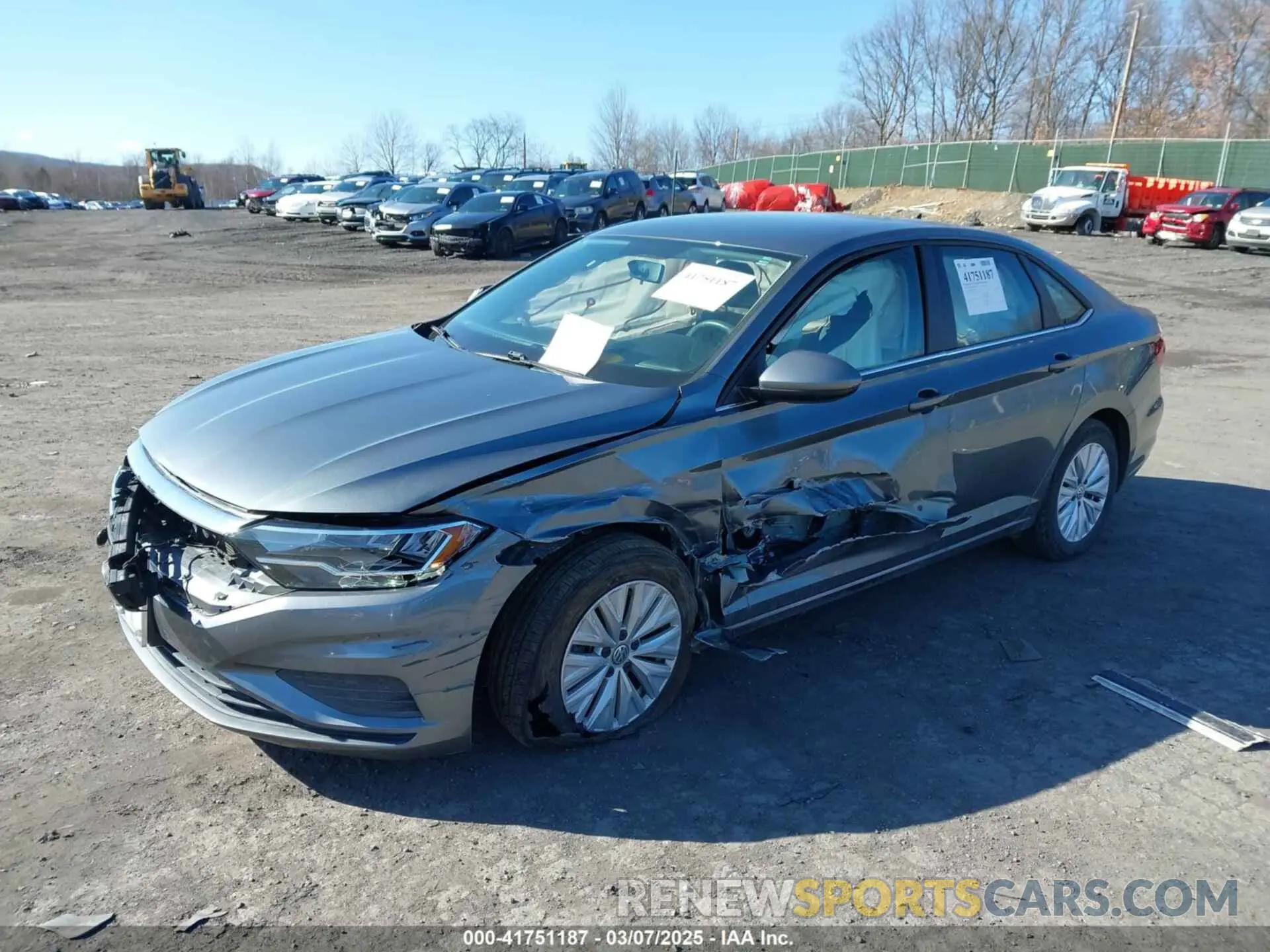 2 Photograph of a damaged car 3VWC57BU4LM091554 VOLKSWAGEN JETTA 2020