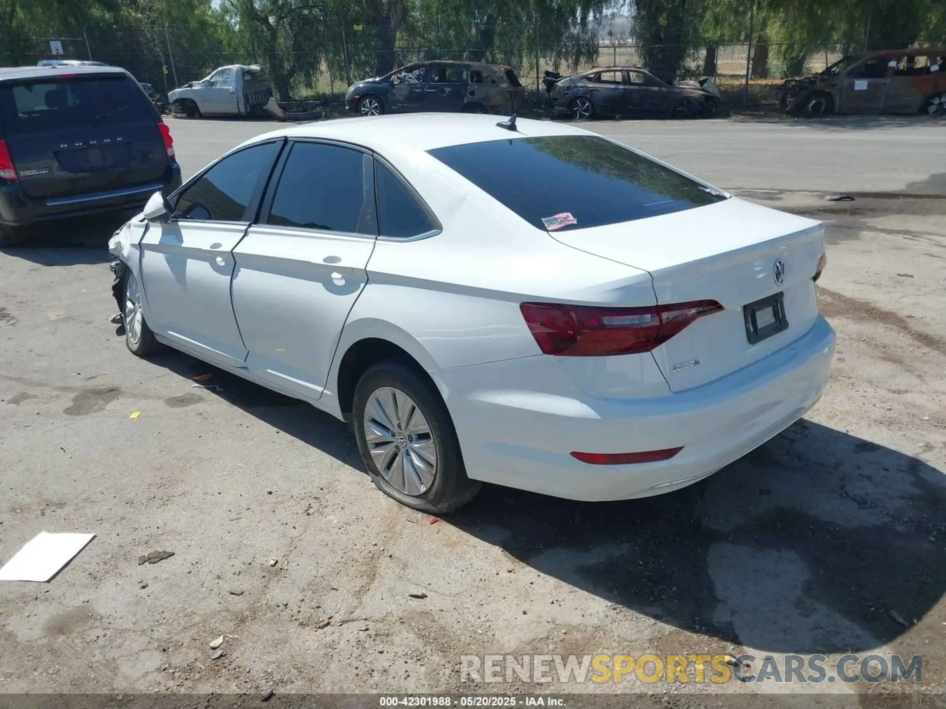 3 Photograph of a damaged car 3VWC57BU4LM102844 VOLKSWAGEN JETTA 2020