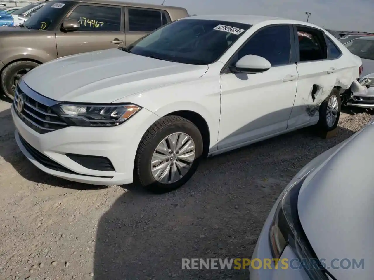 1 Photograph of a damaged car 3VWC57BU5LM079350 VOLKSWAGEN JETTA 2020