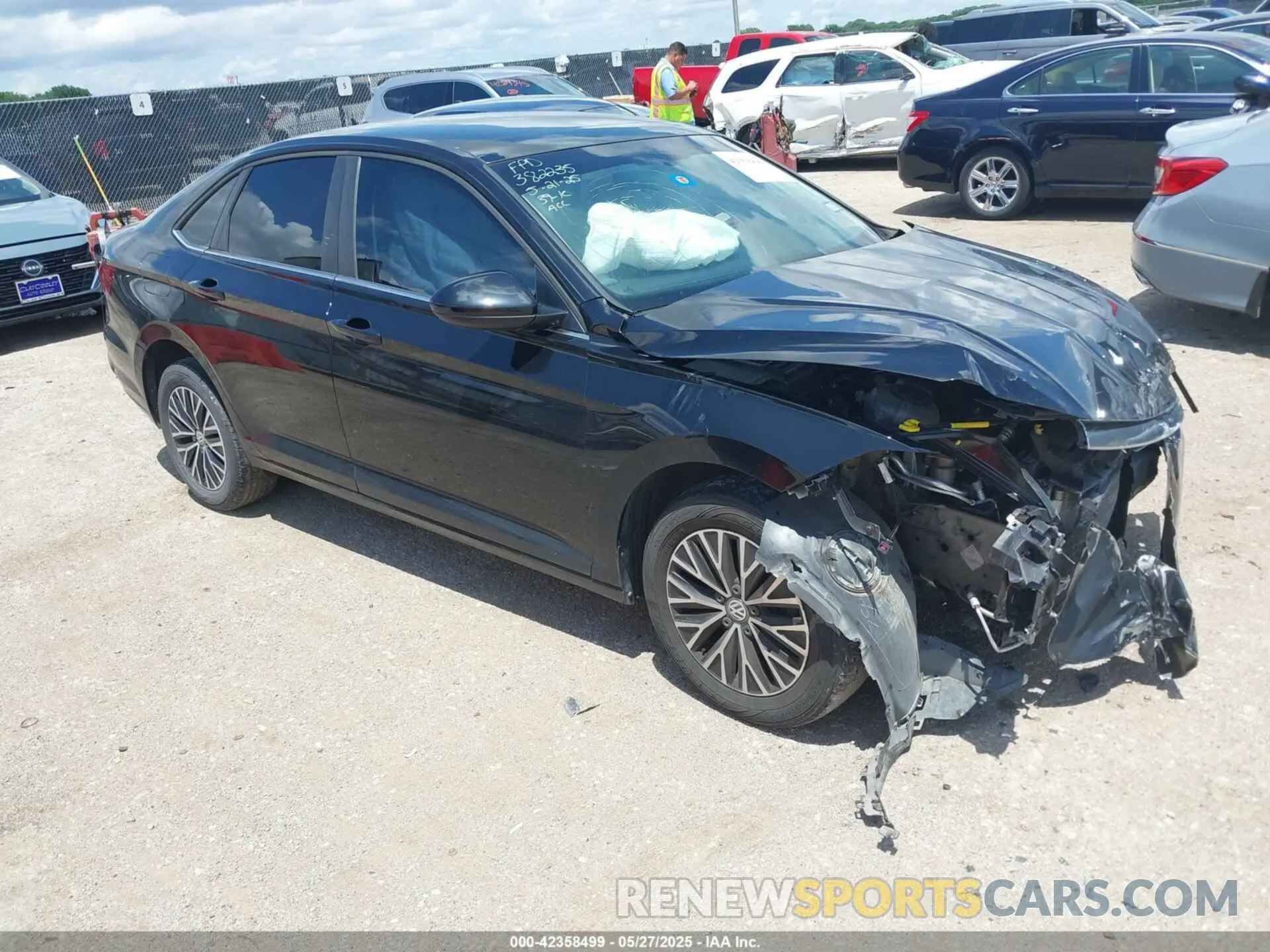 1 Photograph of a damaged car 3VWC57BU5LM079803 VOLKSWAGEN JETTA 2020