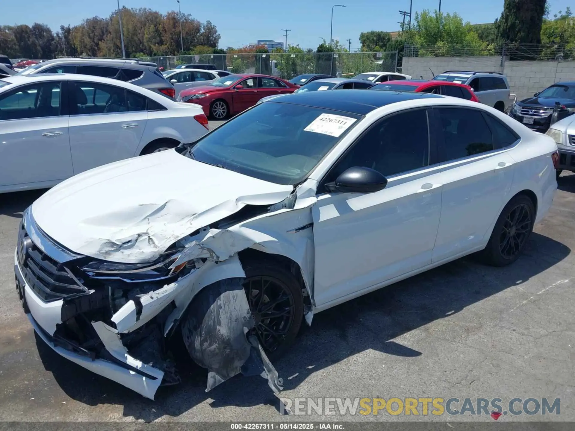 2 Photograph of a damaged car 3VWC57BU5LM080448 VOLKSWAGEN JETTA 2020