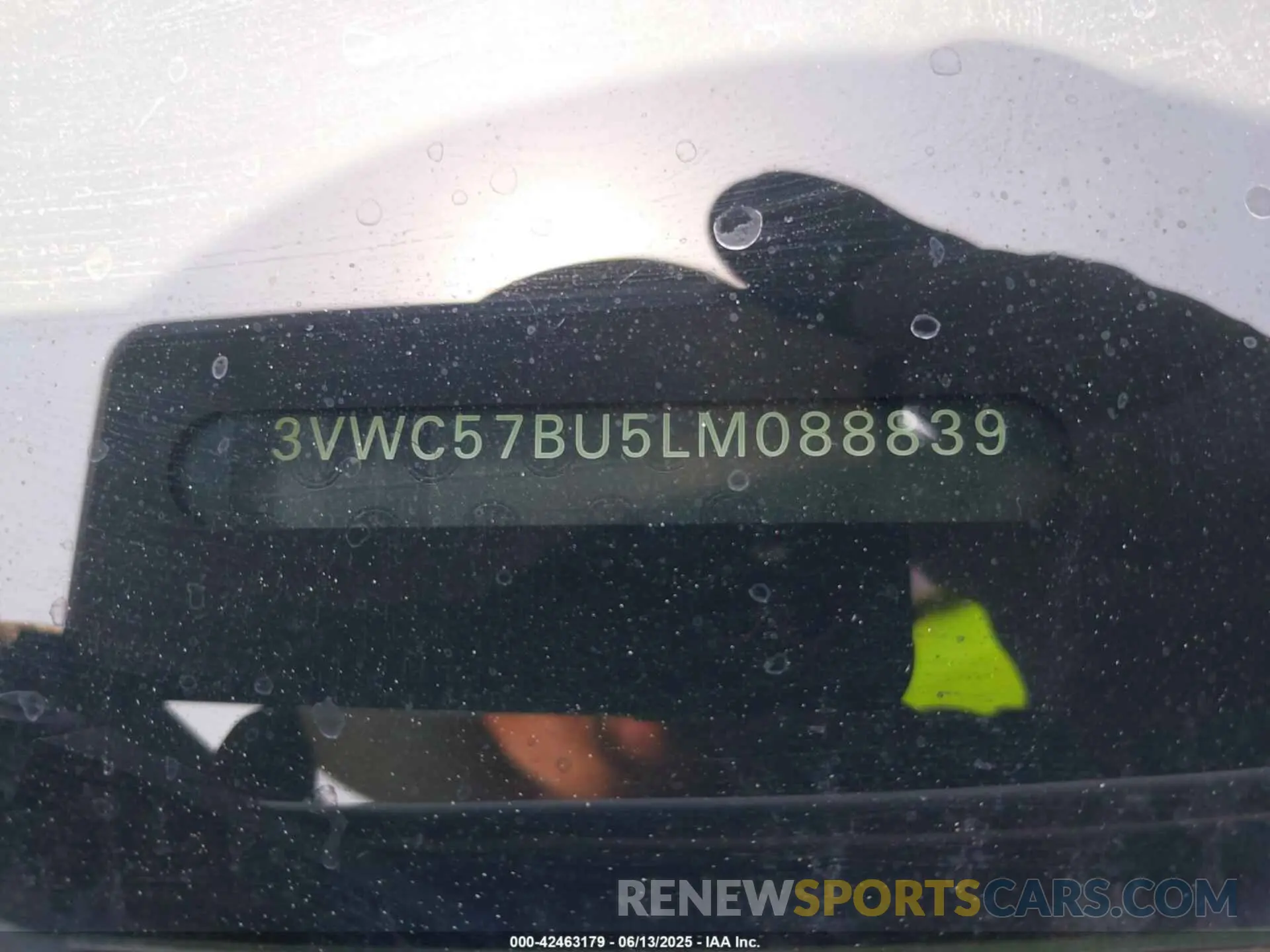 9 Photograph of a damaged car 3VWC57BU5LM088839 VOLKSWAGEN JETTA 2020