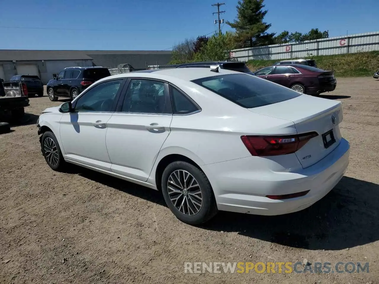 2 Photograph of a damaged car 3VWC57BU5LM105459 VOLKSWAGEN JETTA 2020