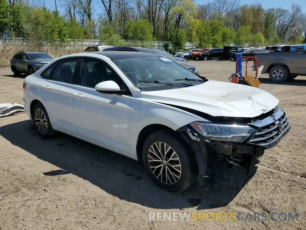 4 Photograph of a damaged car 3VWC57BU5LM105459 VOLKSWAGEN JETTA 2020