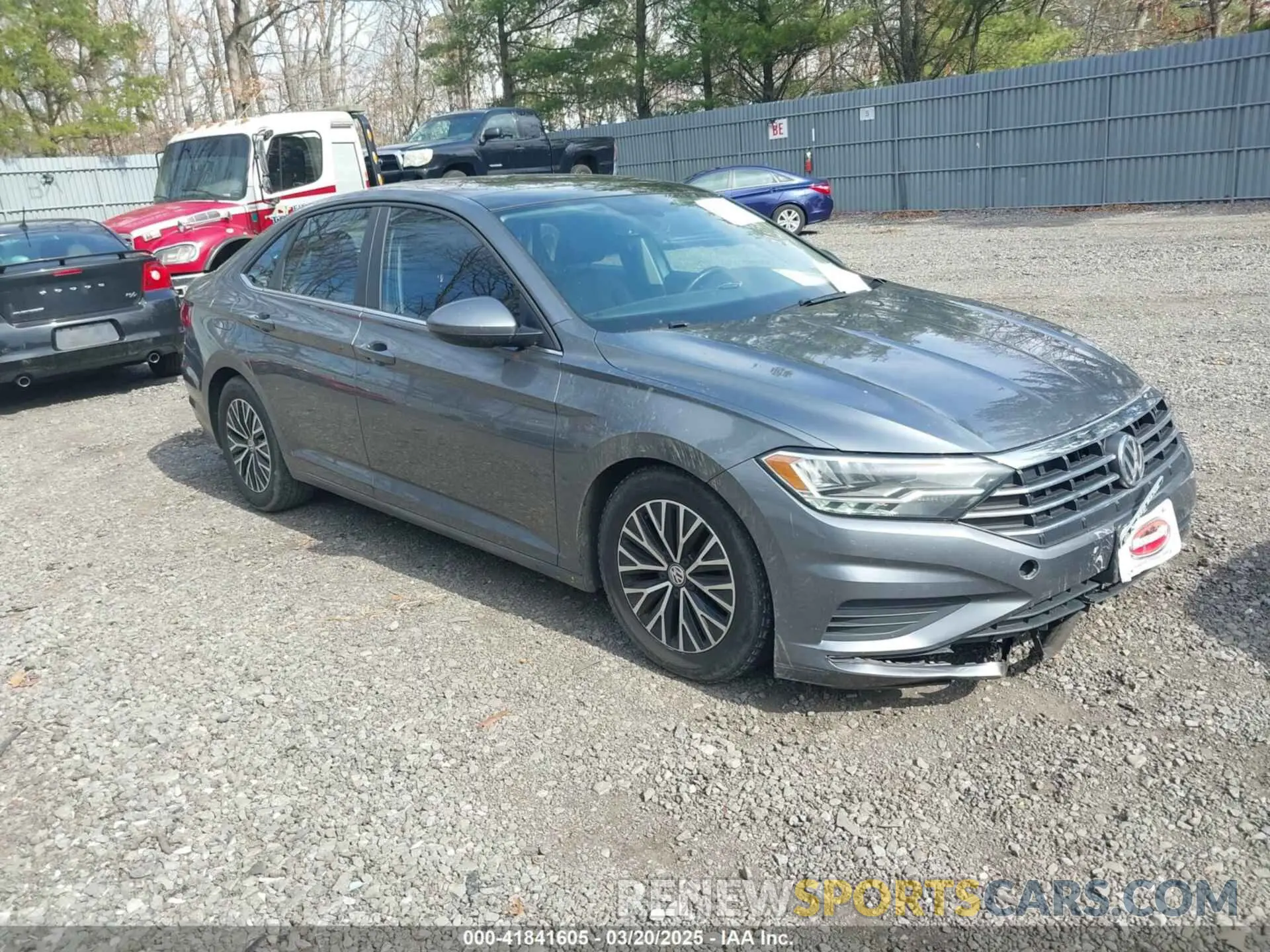 1 Photograph of a damaged car 3VWC57BU6LM097615 VOLKSWAGEN JETTA 2020