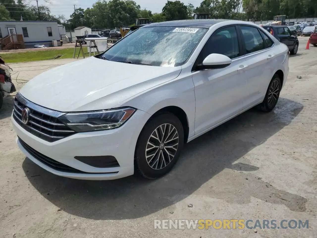 1 Photograph of a damaged car 3VWC57BU7LM078605 VOLKSWAGEN JETTA 2020