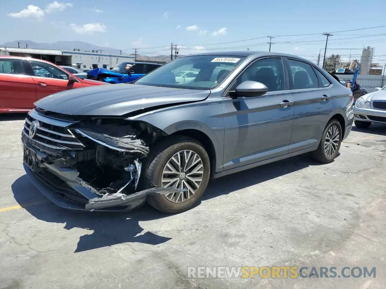 1 Photograph of a damaged car 3VWC57BU9LM079884 VOLKSWAGEN JETTA 2020