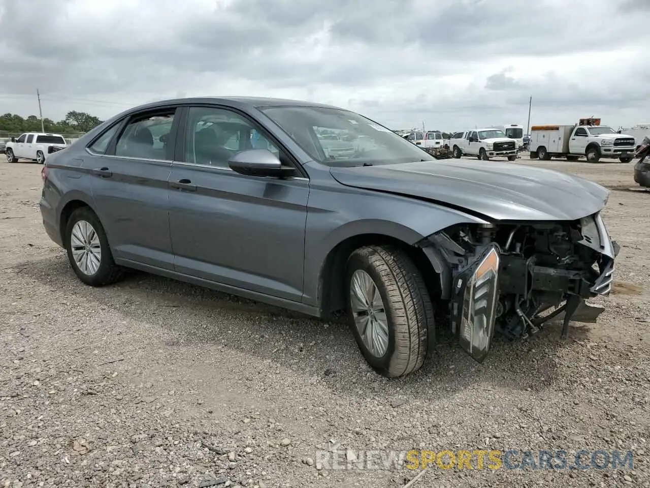 4 Photograph of a damaged car 3VWC57BU9LM083224 VOLKSWAGEN JETTA 2020