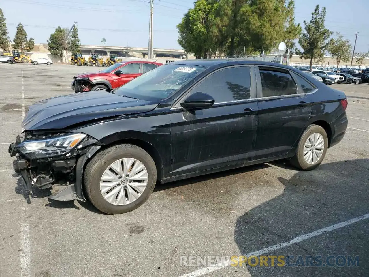 1 Photograph of a damaged car 3VWC57BU9LM084115 VOLKSWAGEN JETTA 2020