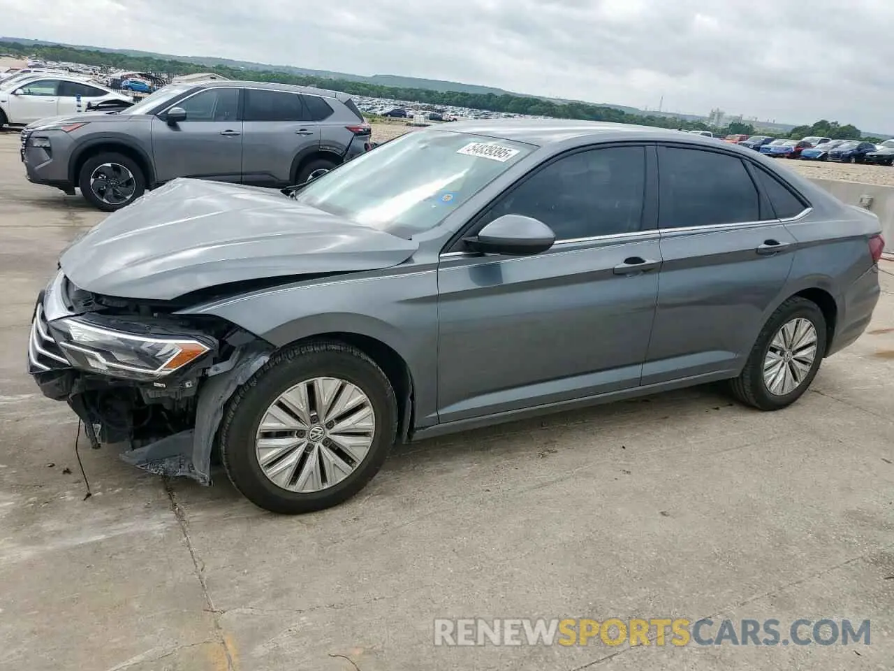 1 Photograph of a damaged car 3VWC57BU9LM090738 VOLKSWAGEN JETTA 2020