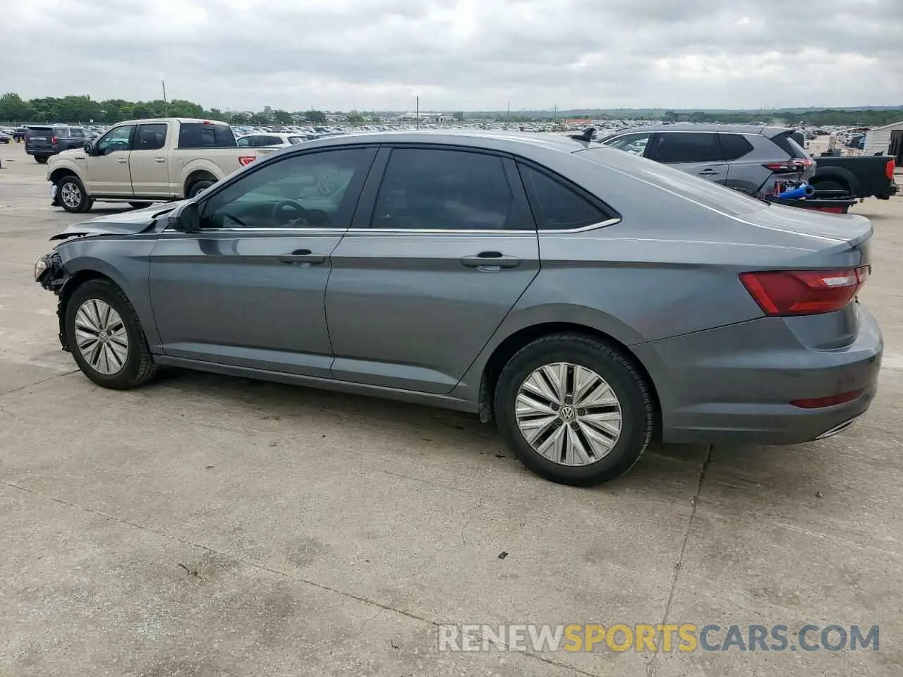 2 Photograph of a damaged car 3VWC57BU9LM090738 VOLKSWAGEN JETTA 2020