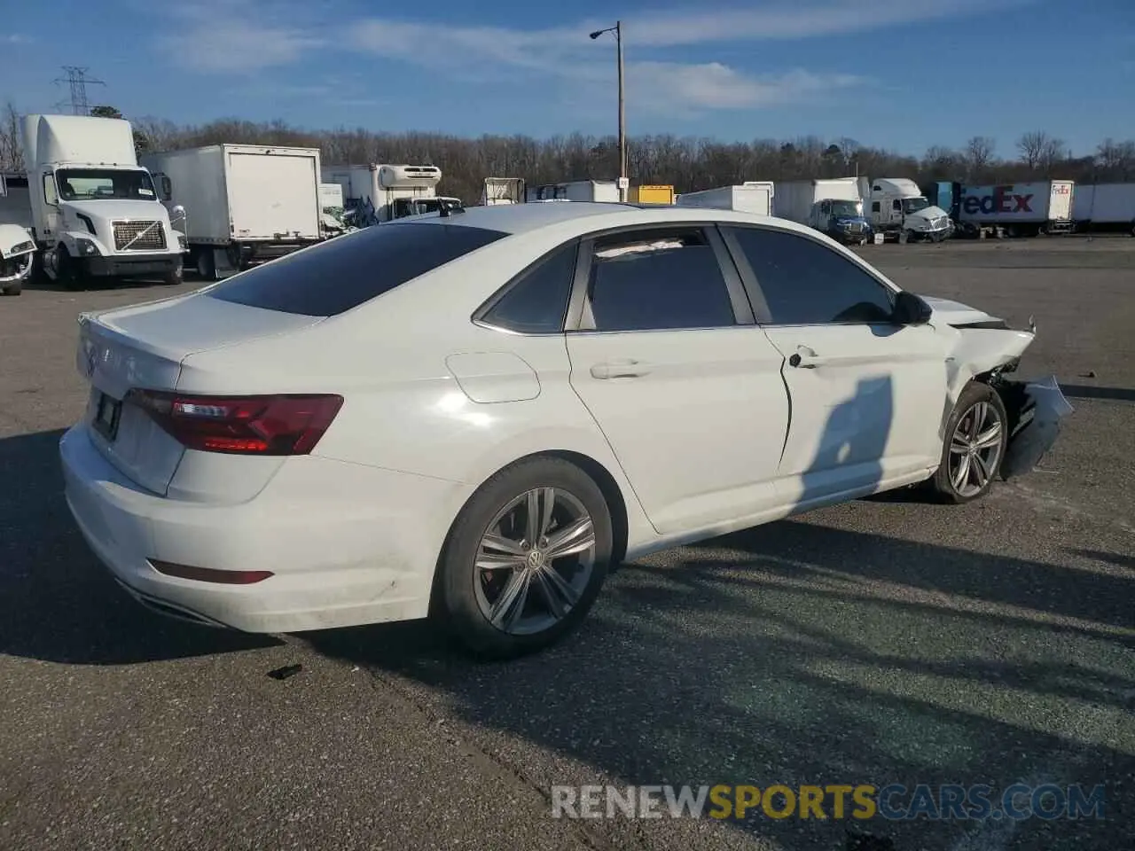 3 Photograph of a damaged car 3VWC57BU9LM095373 VOLKSWAGEN JETTA 2020