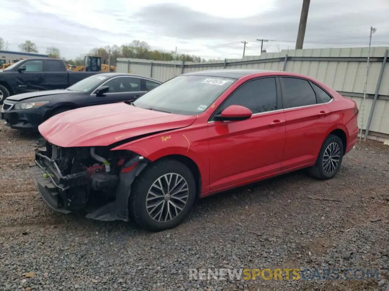 1 Photograph of a damaged car 3VWC57BU9LM102256 VOLKSWAGEN JETTA 2020