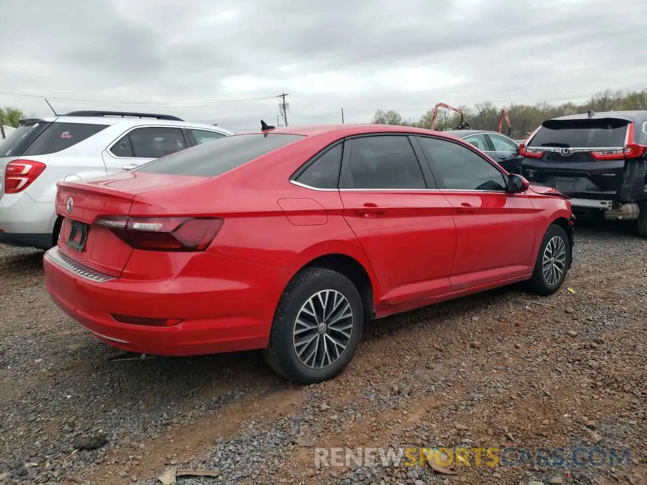 3 Photograph of a damaged car 3VWC57BU9LM102256 VOLKSWAGEN JETTA 2020