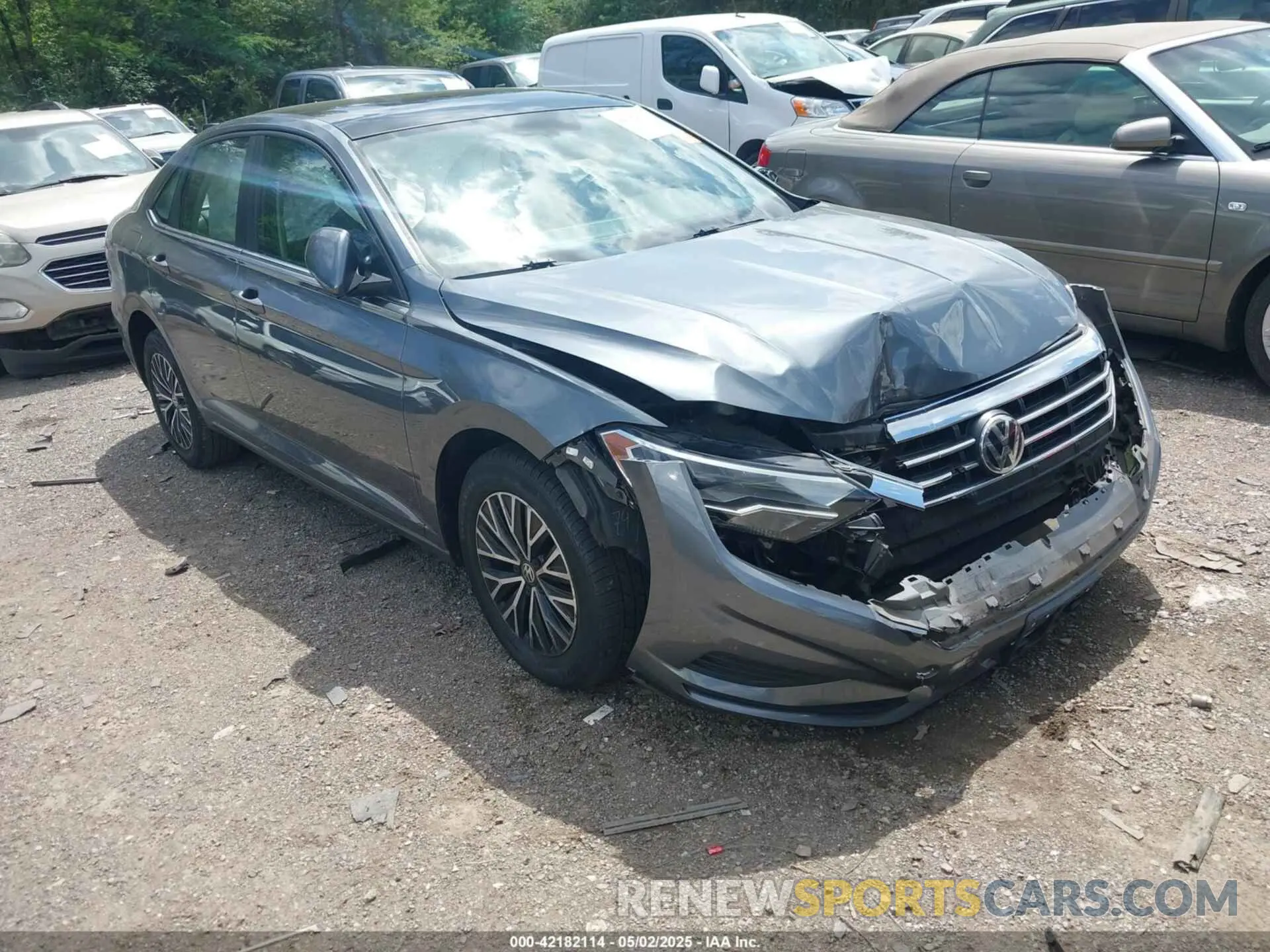 1 Photograph of a damaged car 3VWC57BUBLM103866 VOLKSWAGEN JETTA 2020