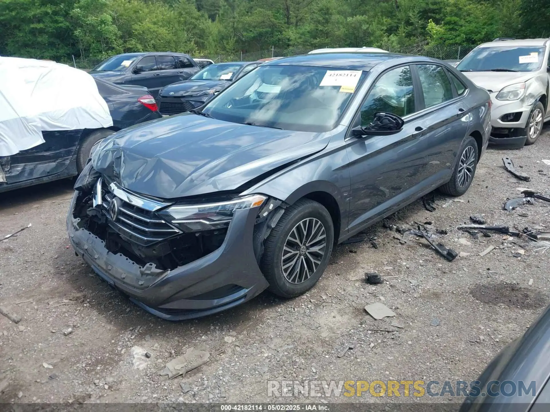 2 Photograph of a damaged car 3VWC57BUBLM103866 VOLKSWAGEN JETTA 2020