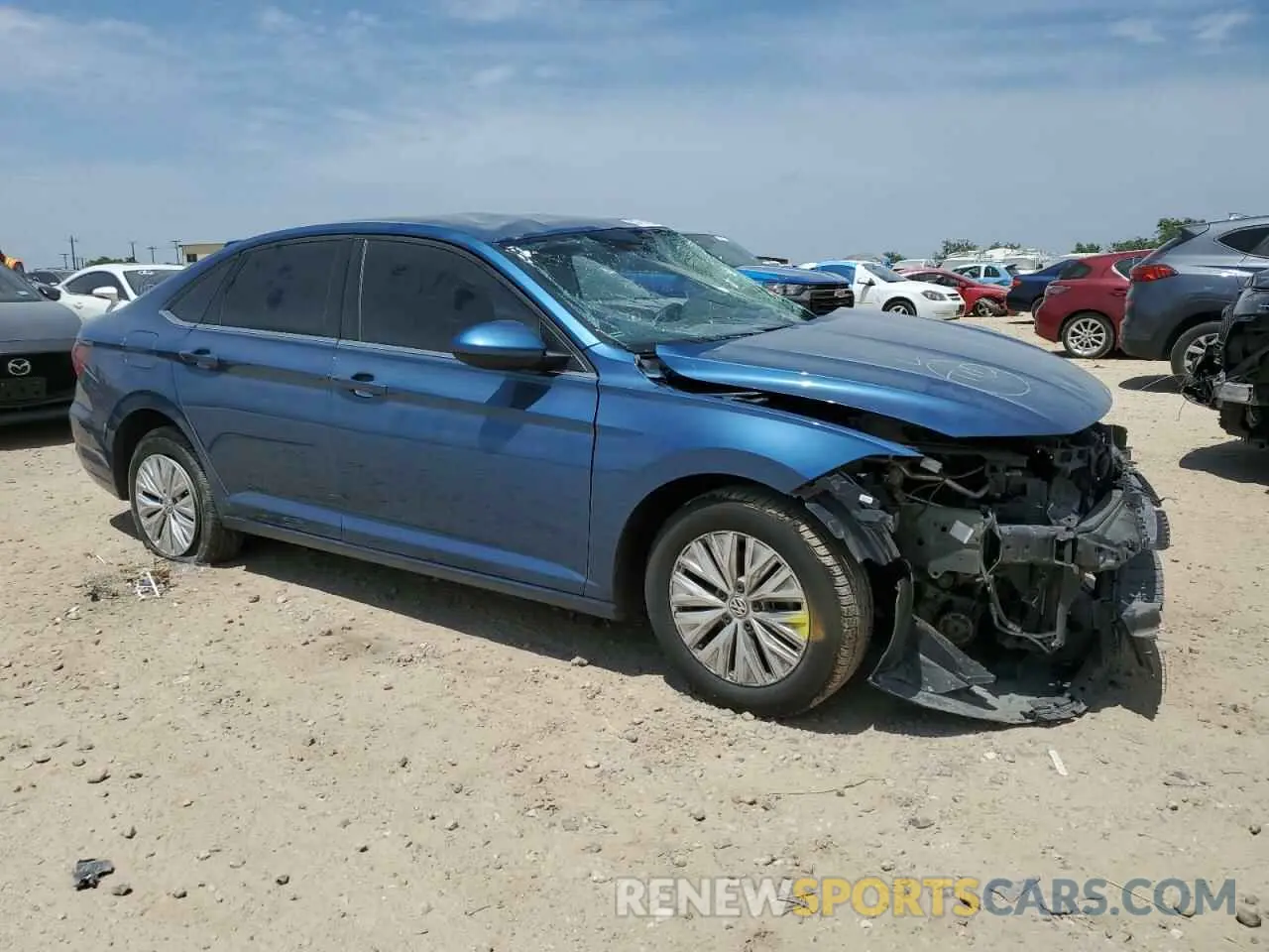 4 Photograph of a damaged car 3VWC57BUXLM084320 VOLKSWAGEN JETTA 2020