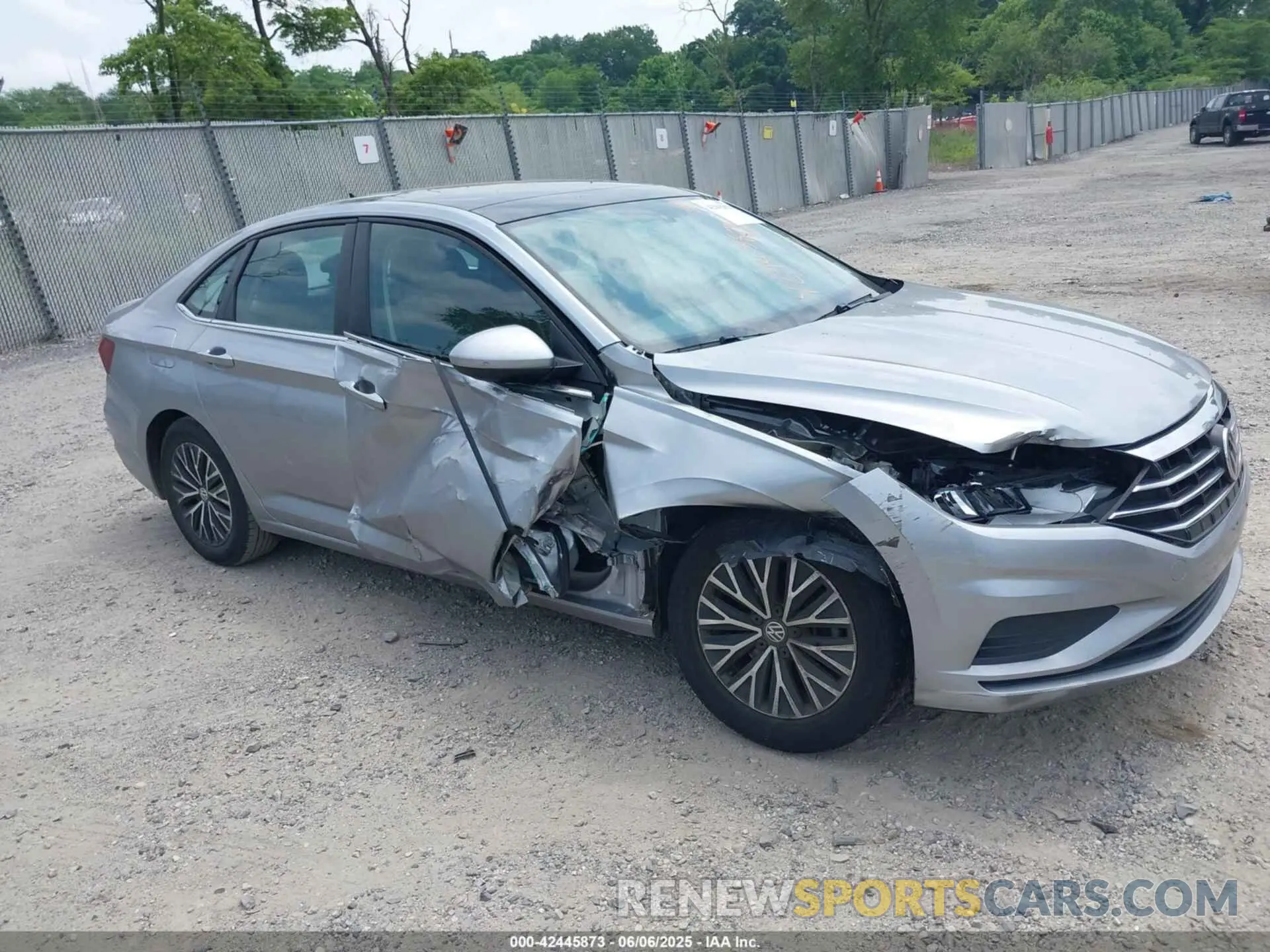 1 Photograph of a damaged car 3VWC57BUXLM101701 VOLKSWAGEN JETTA 2020