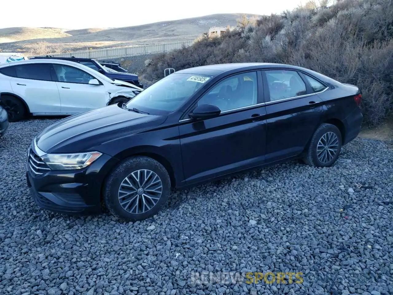 1 Photograph of a damaged car 3VWCB7BU0LM006881 VOLKSWAGEN JETTA 2020