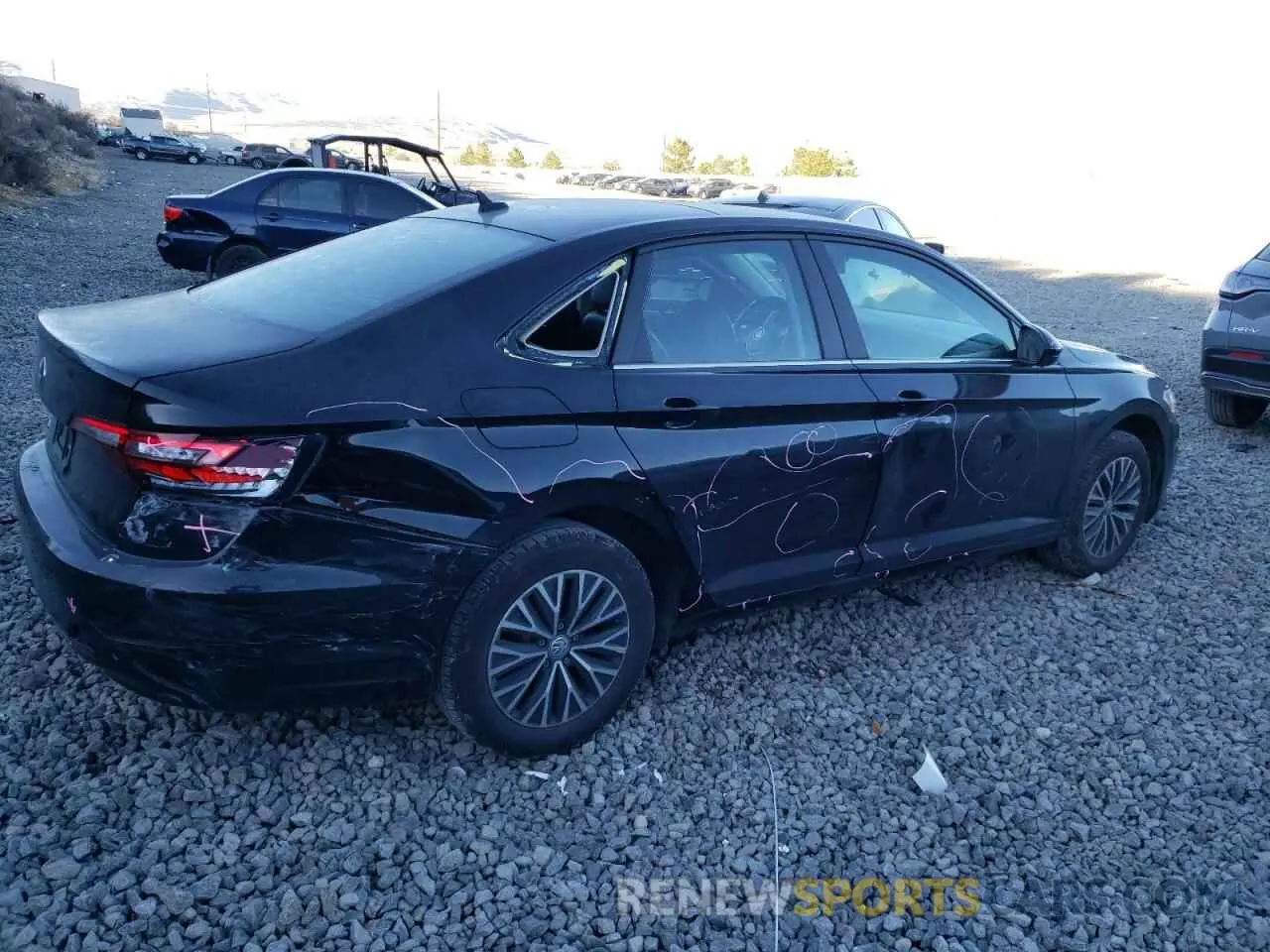 3 Photograph of a damaged car 3VWCB7BU0LM006881 VOLKSWAGEN JETTA 2020