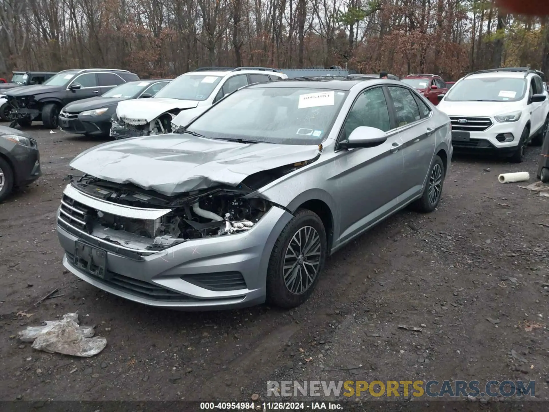 2 Photograph of a damaged car 3VWCB7BU0LM009389 VOLKSWAGEN JETTA 2020