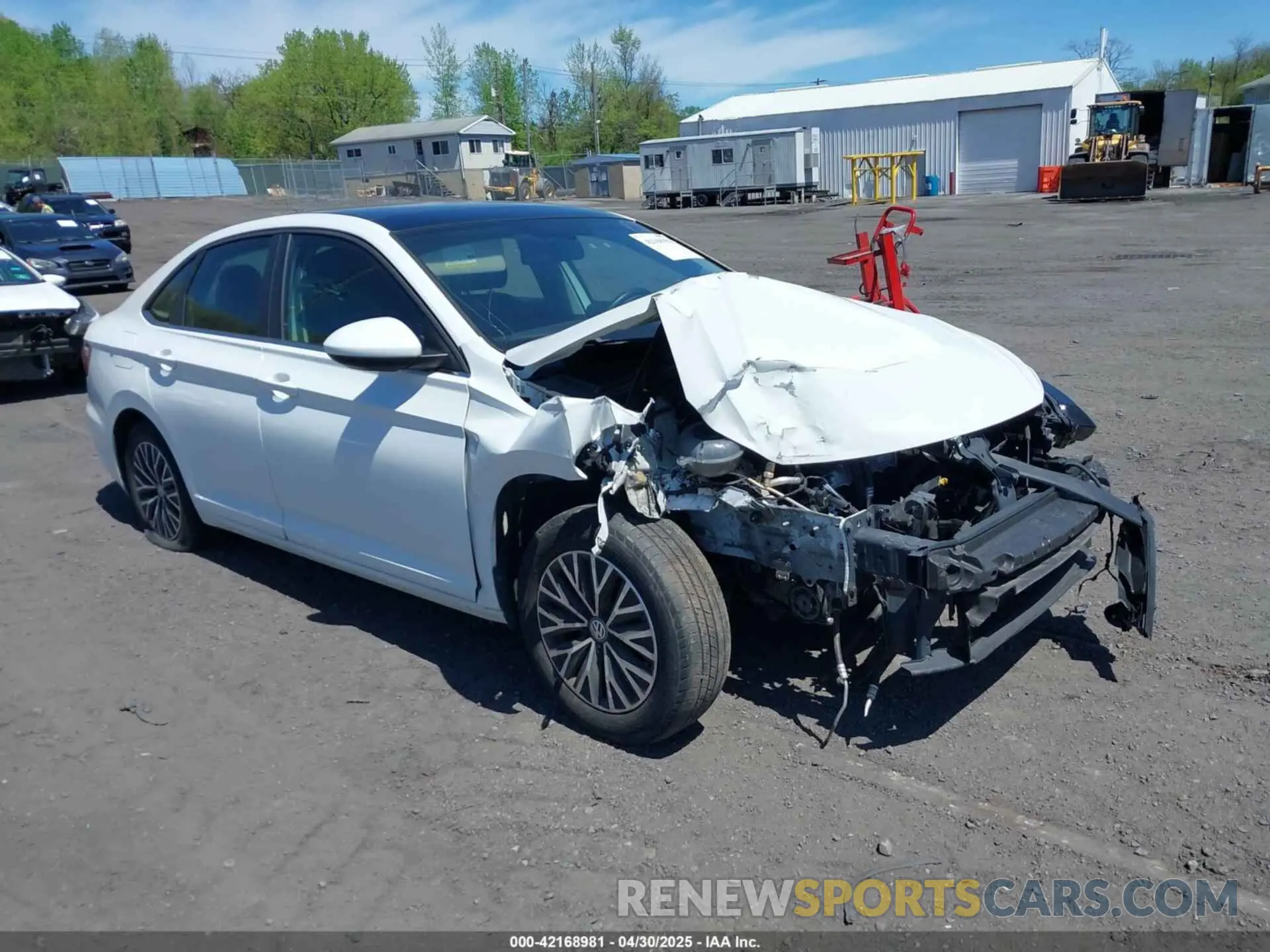 1 Photograph of a damaged car 3VWCB7BU0LM017637 VOLKSWAGEN JETTA 2020