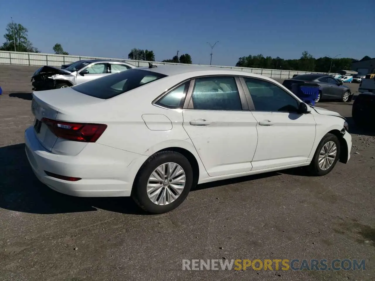 3 Photograph of a damaged car 3VWCB7BU0LM043199 VOLKSWAGEN JETTA 2020