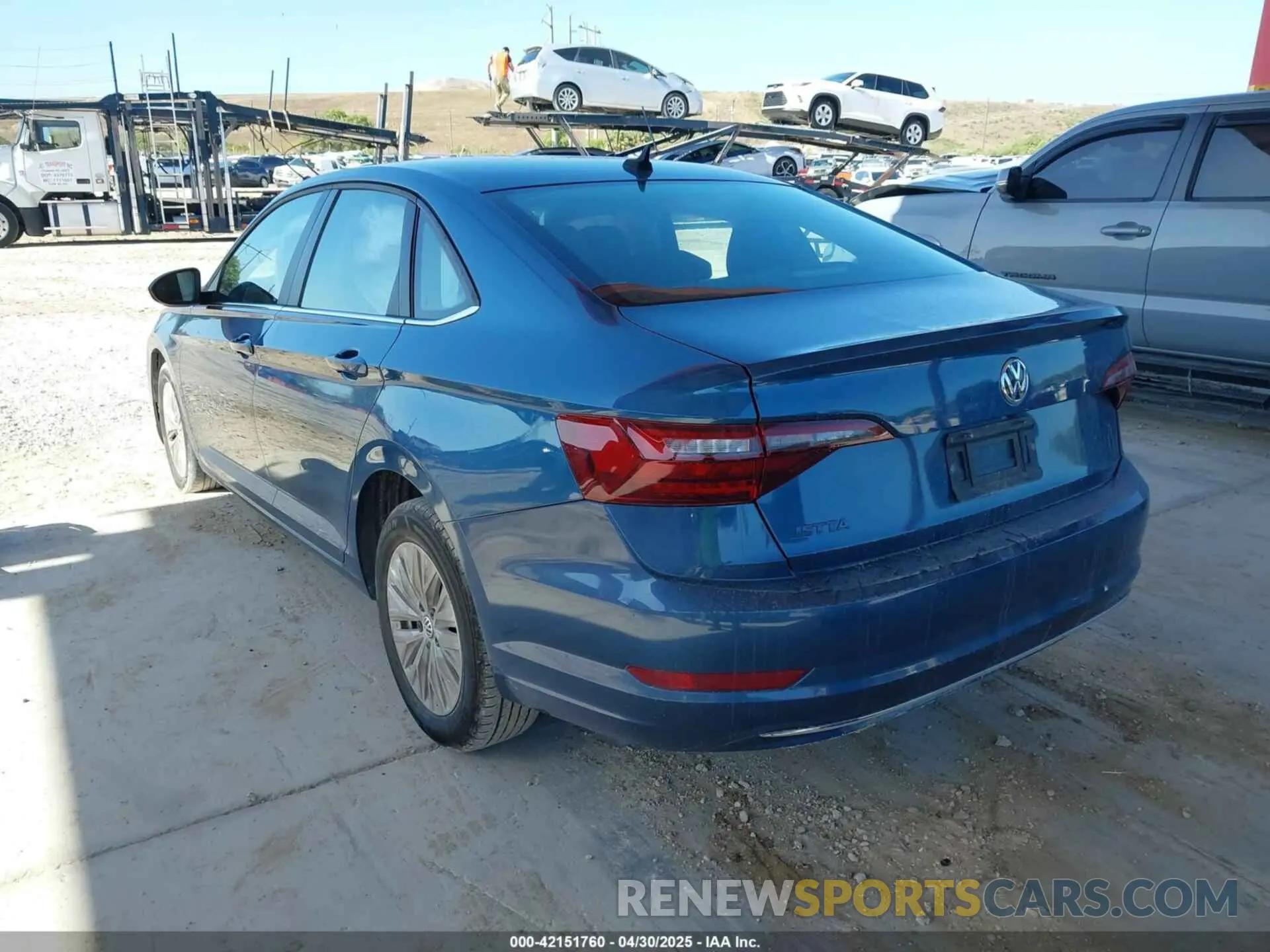 3 Photograph of a damaged car 3VWCB7BU0LM067356 VOLKSWAGEN JETTA 2020