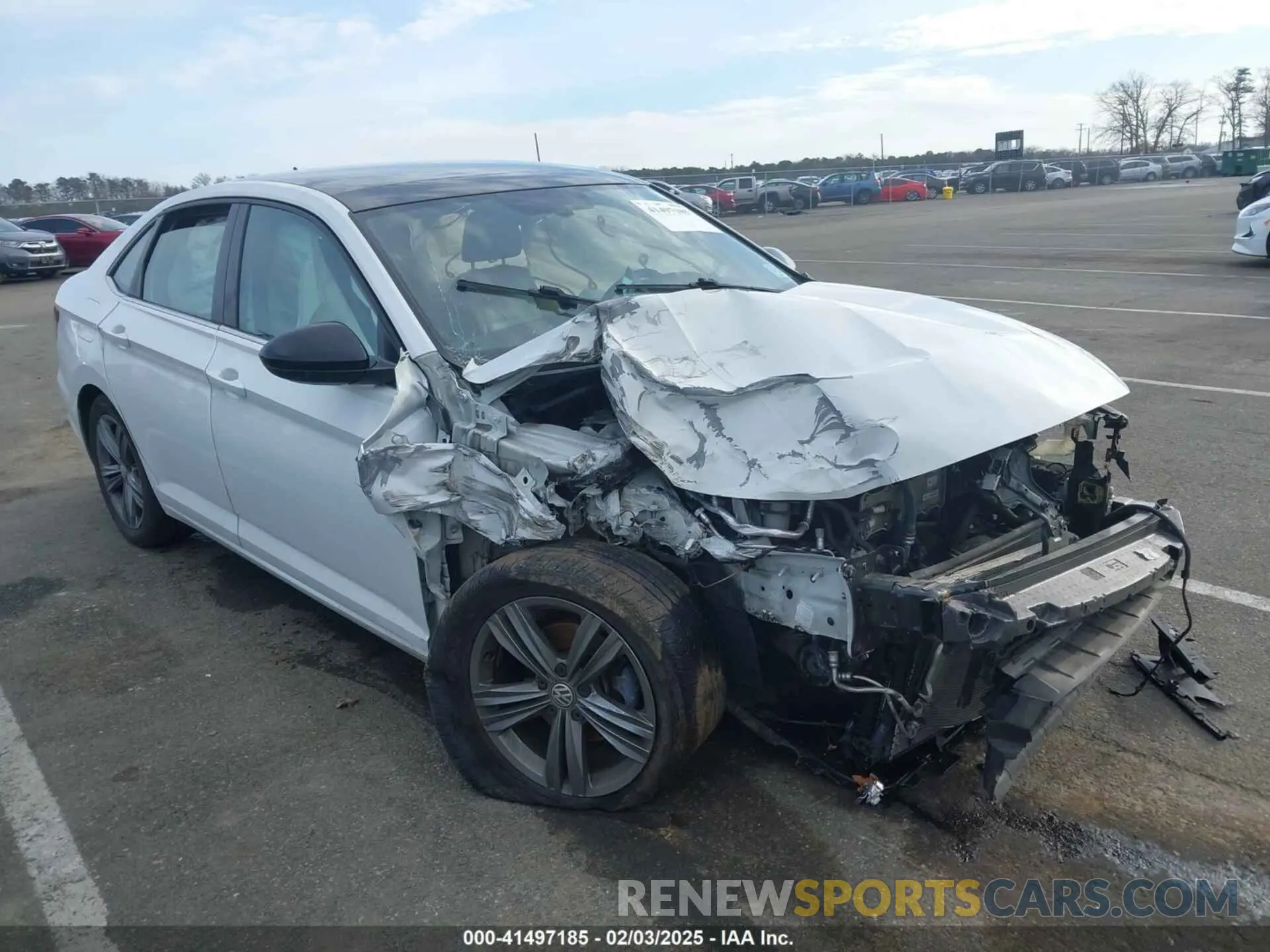 1 Photograph of a damaged car 3VWCB7BU0LM072606 VOLKSWAGEN JETTA 2020
