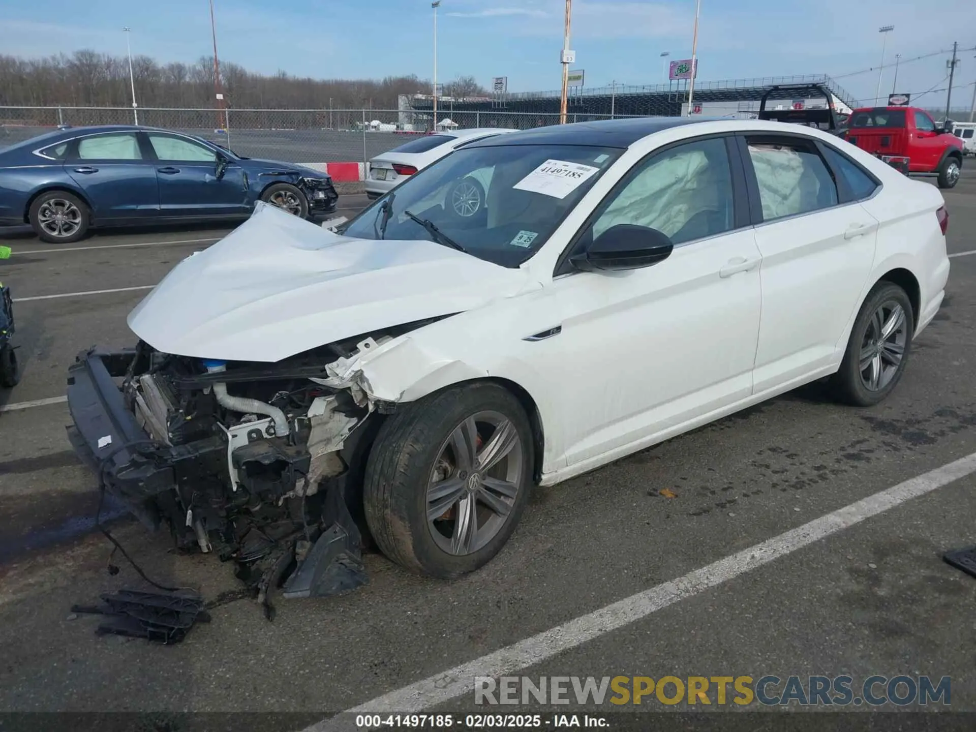 2 Photograph of a damaged car 3VWCB7BU0LM072606 VOLKSWAGEN JETTA 2020