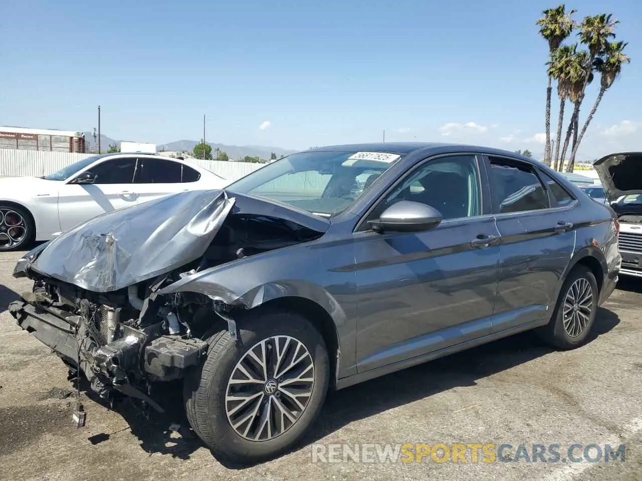 1 Photograph of a damaged car 3VWCB7BU1LM010115 VOLKSWAGEN JETTA 2020