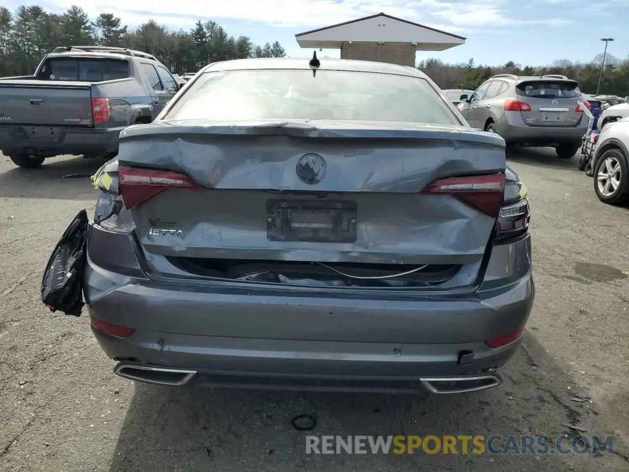 6 Photograph of a damaged car 3VWCB7BU1LM016528 VOLKSWAGEN JETTA 2020