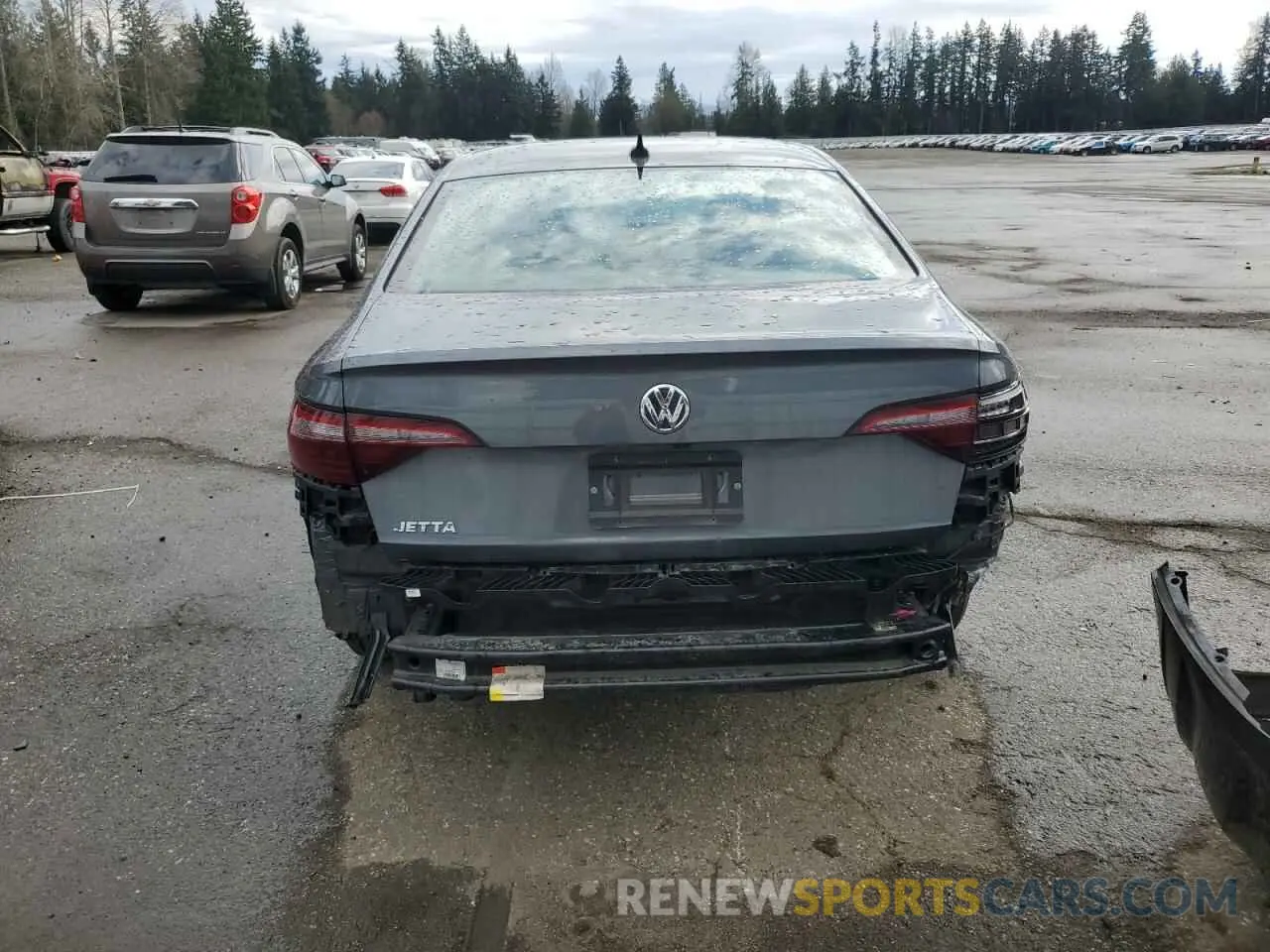 6 Photograph of a damaged car 3VWCB7BU1LM018151 VOLKSWAGEN JETTA 2020