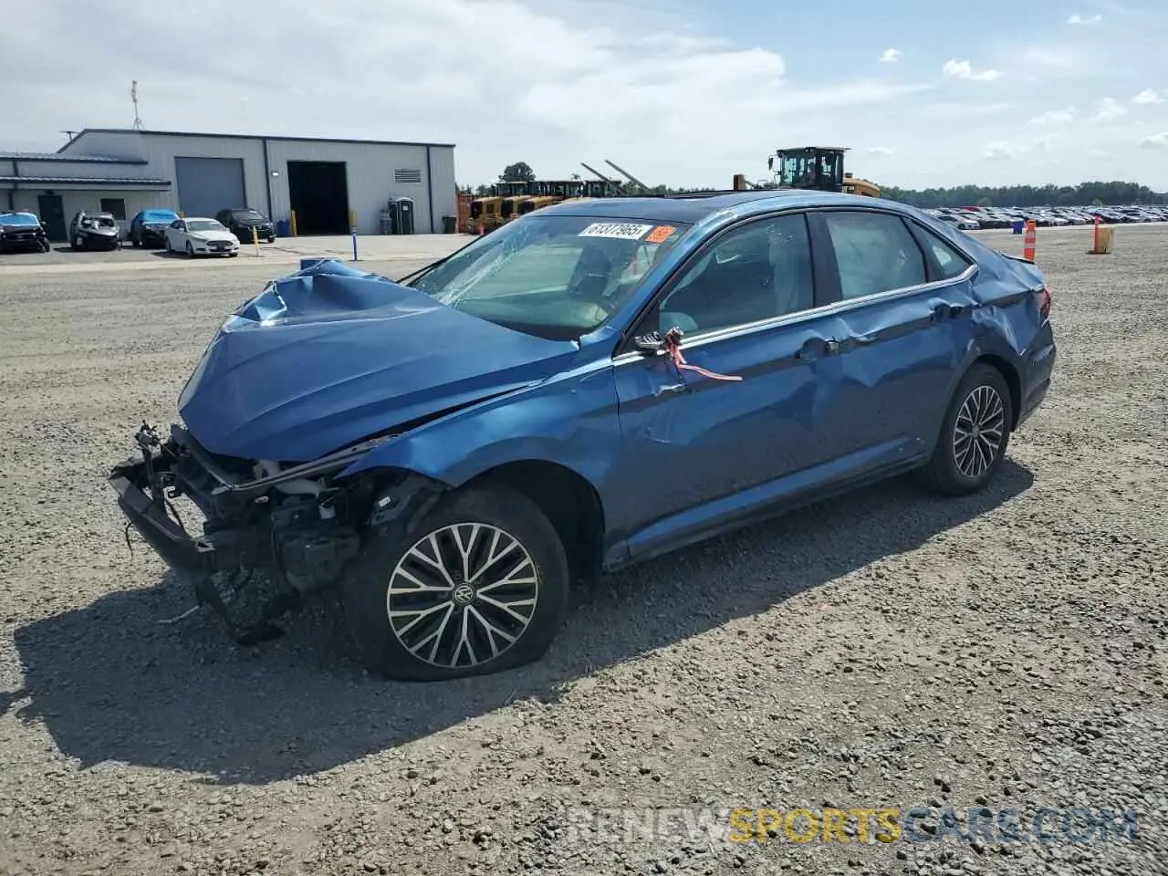 1 Photograph of a damaged car 3VWCB7BU1LM020885 VOLKSWAGEN JETTA 2020