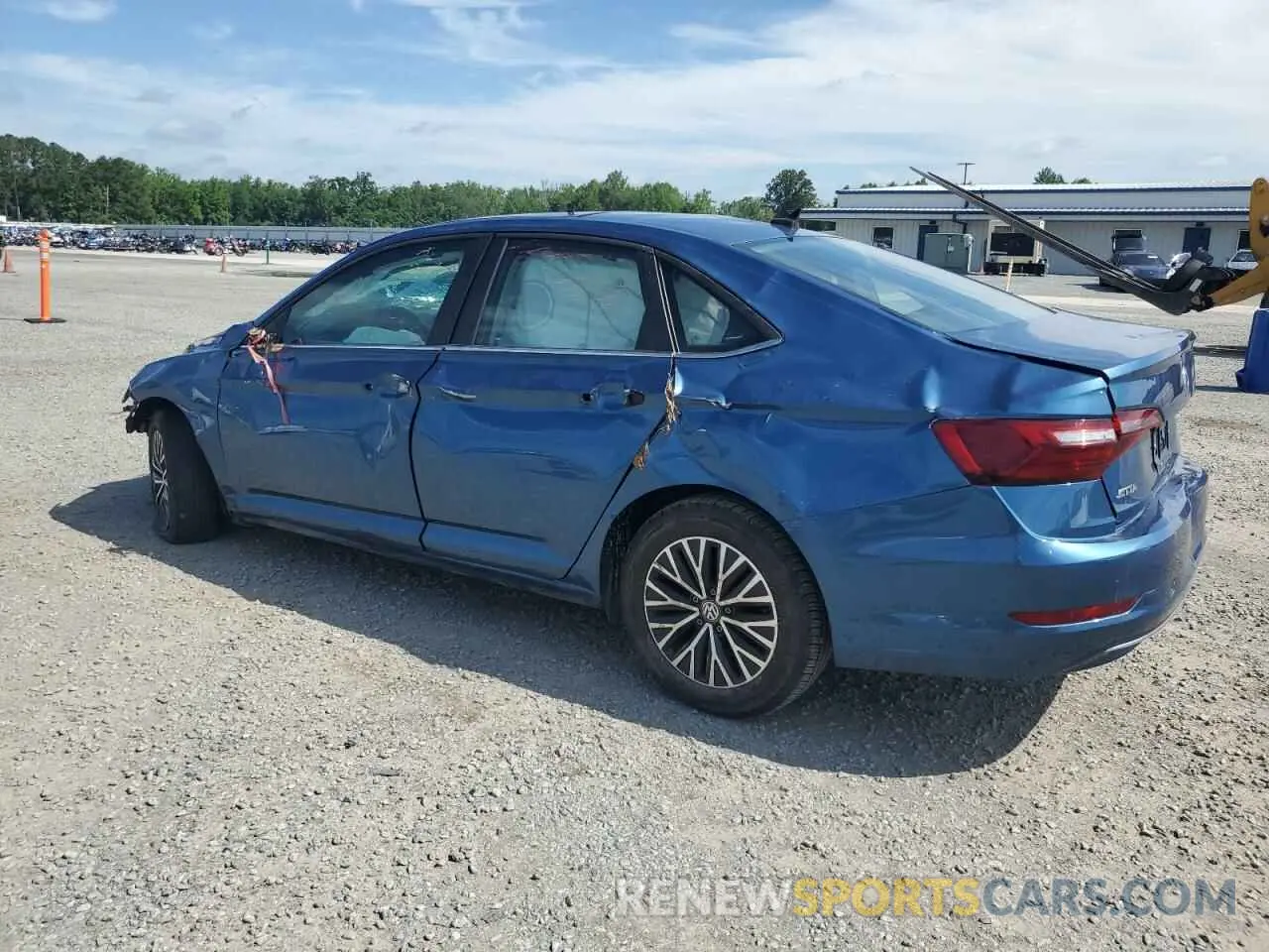 2 Photograph of a damaged car 3VWCB7BU1LM020885 VOLKSWAGEN JETTA 2020