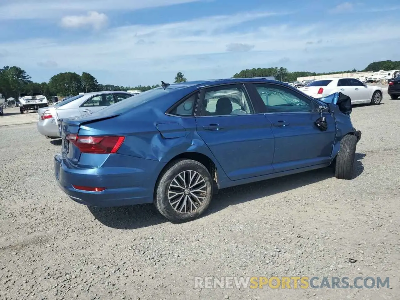 3 Photograph of a damaged car 3VWCB7BU1LM020885 VOLKSWAGEN JETTA 2020