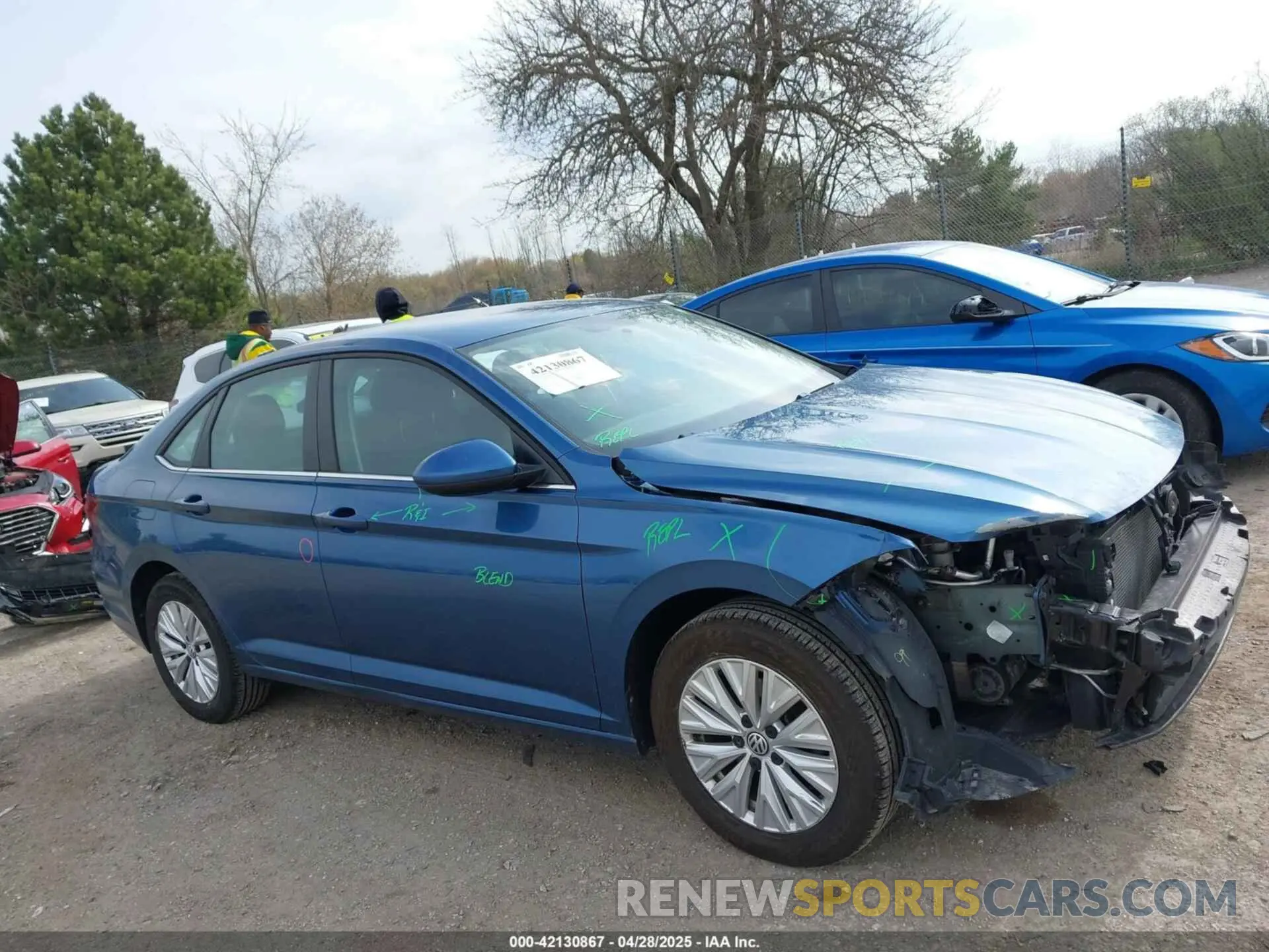 14 Photograph of a damaged car 3VWCB7BU1LM051957 VOLKSWAGEN JETTA 2020